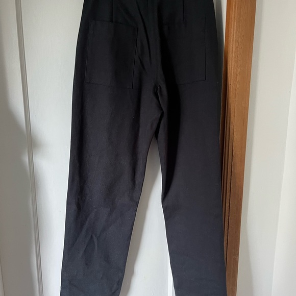 Beaton utility pants, black denim, size 6 - Picture 8 of 9